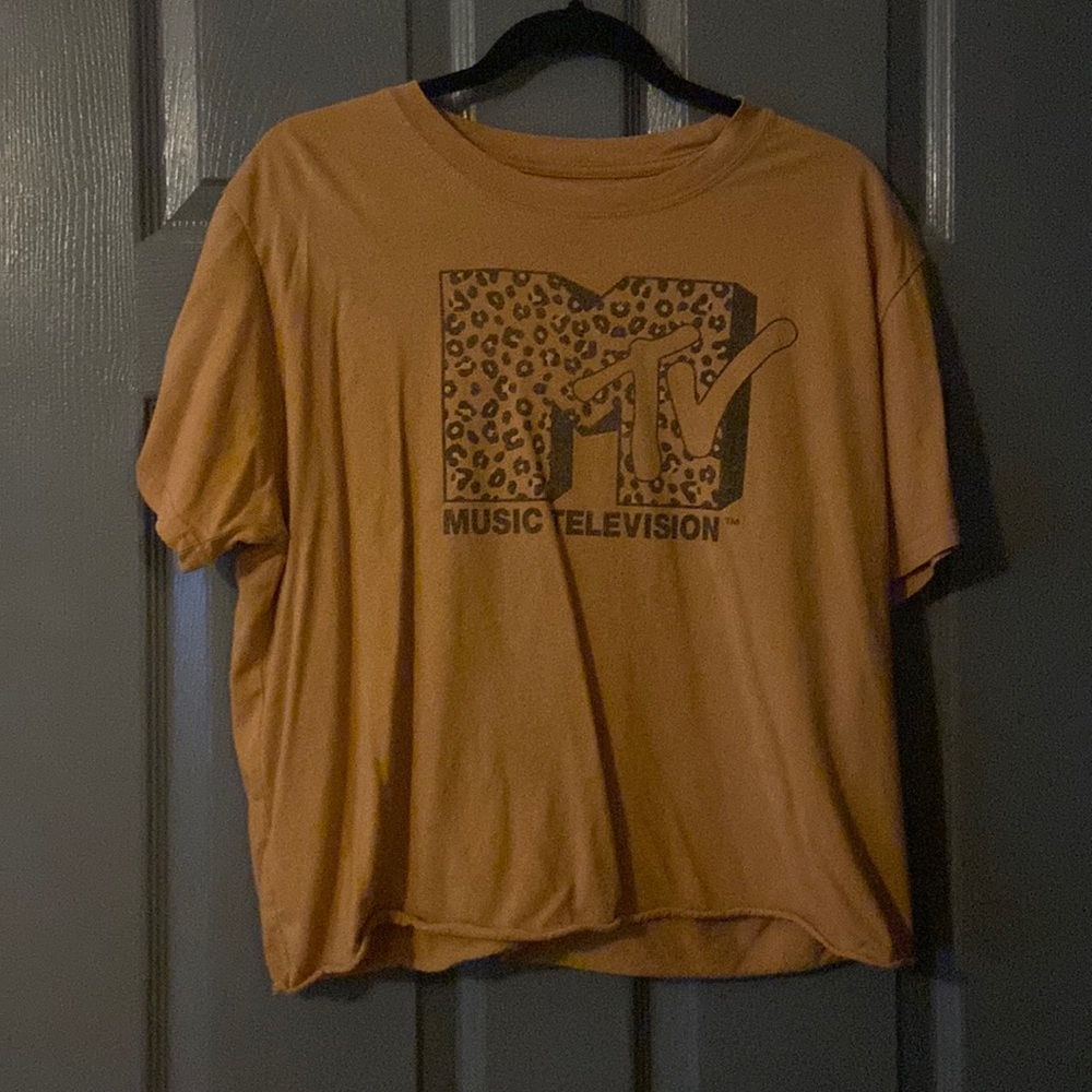 MTV cropped tee